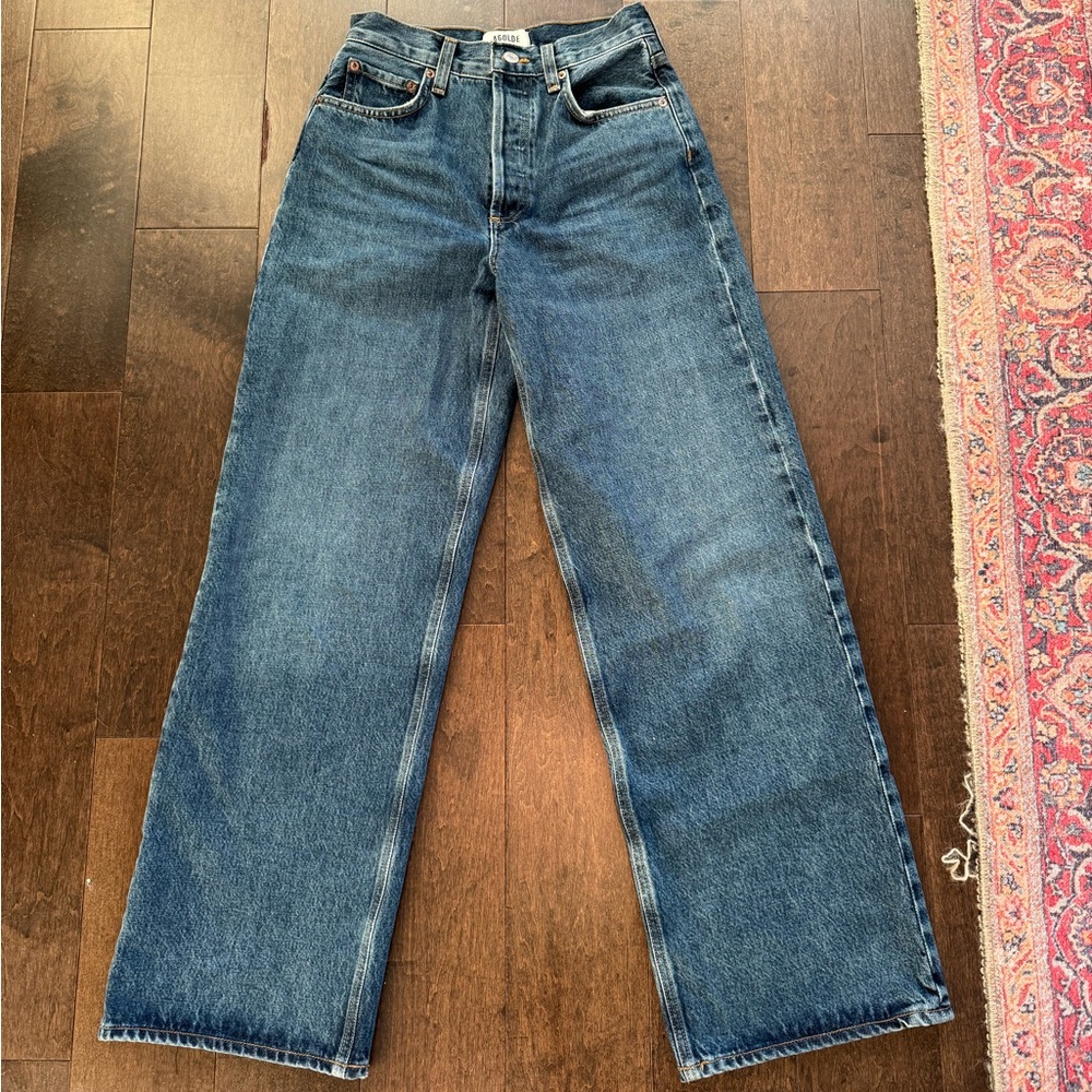 Agolde Low Slung Baggy Jeans Image